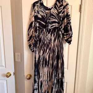 Young Fabulous & Broke Tie-Dye Midi Dress